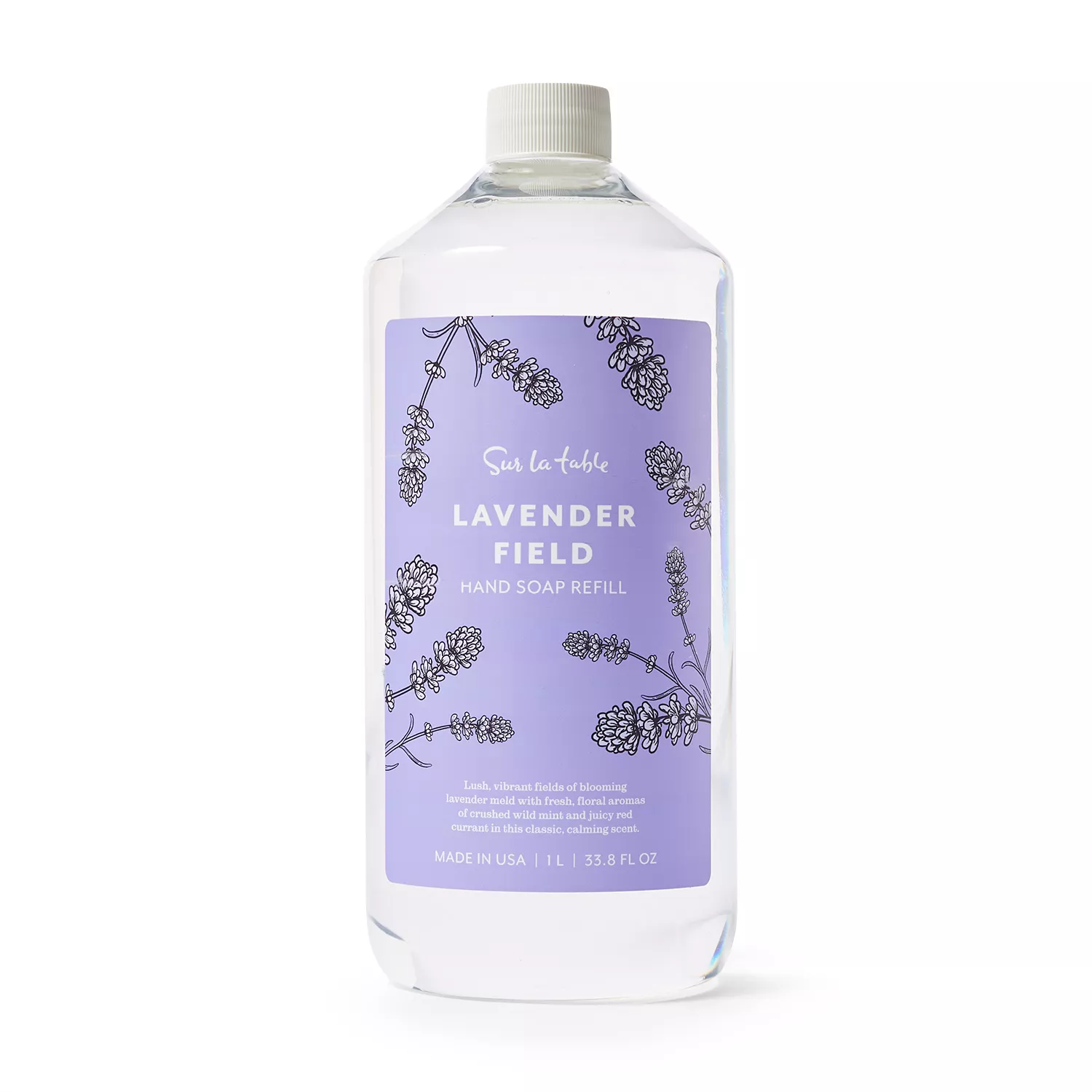 Sur La Table Lavender Field Hand Soap Refill, 33.8 oz