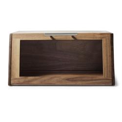 Sur La Table Black Walnut Bread Box