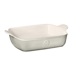 Emile Henry Modern Classics Rectangular Baker, 11" X 8" I also bought the deep dish pie plate and 2 smaller pie dishes (all in the sugar color-which is very elegant)