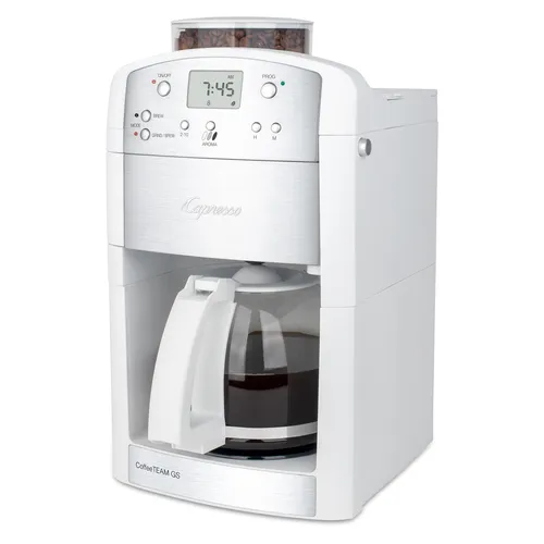Capresso CoffeeTEAM GS Coffee Maker with Burr Grinder