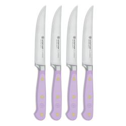 Wüsthof Classic 4-Piece Steak Knife Set First the service at Sur was awesome Said we could bring them back if we didnt like themBought two sets These knives will NOT be going back used them first night ho,e with steak