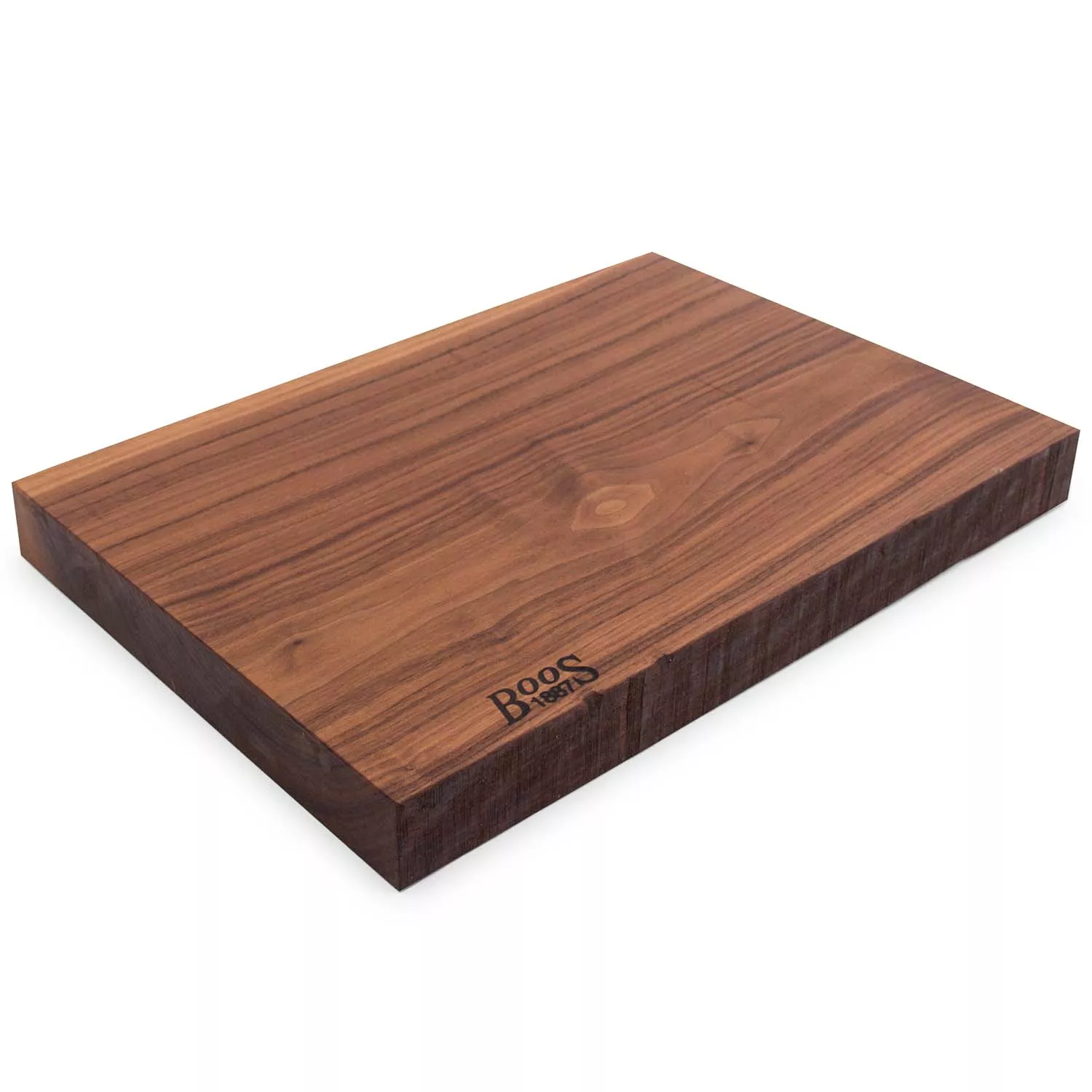 John Boos Walnut Edge-Grain Cutting Boards, 1.75" Thick
