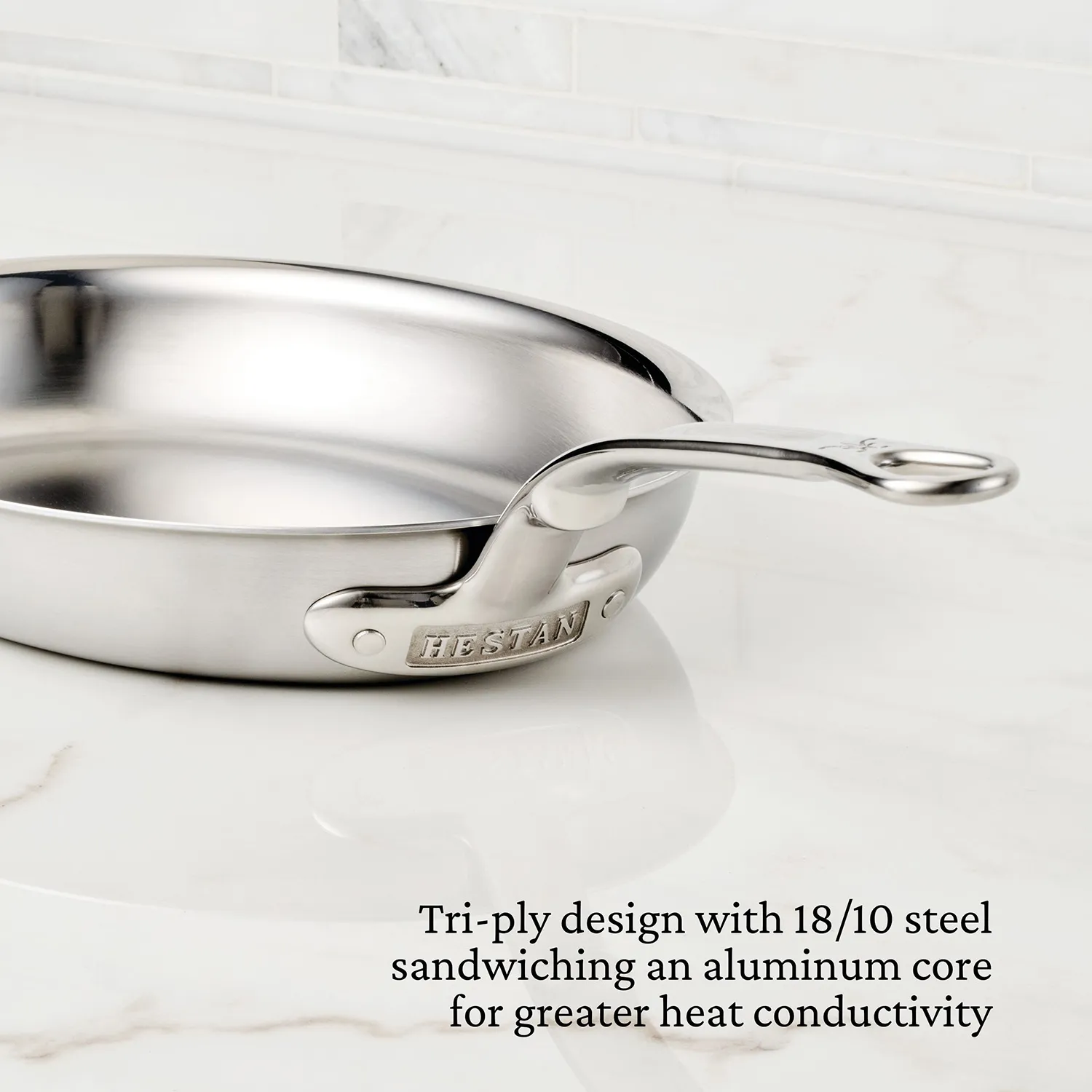 Hestan Provisions Stainless Steel Oval Fish Pan