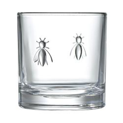 La Rochère Abeille Bee Whiskey Tumblers, Set of 4