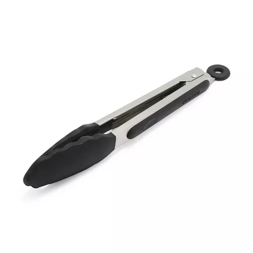 Sur La Table Silicone-Tipped Tongs, 9&#34;
