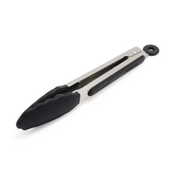 Sur La Table Silicone-Tipped Tongs, 9"