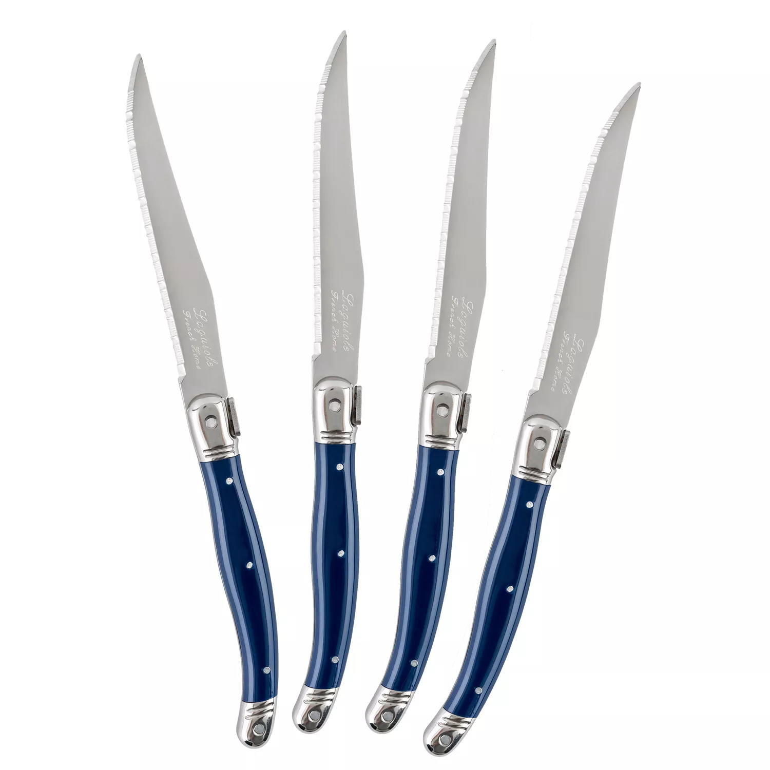 French Home Laguiole Steak Knives, Set of 4