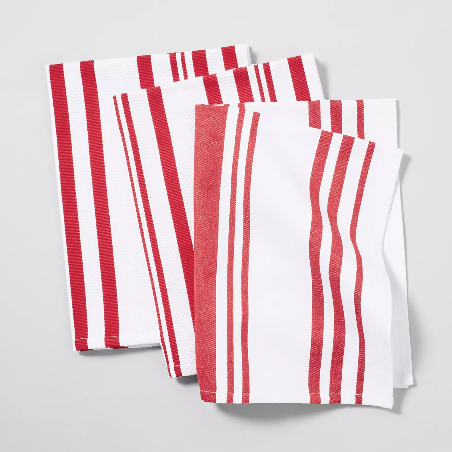 Sur La Table Striped Kitchen Towels, Set of 3