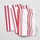 Red And White Kitchen Towels