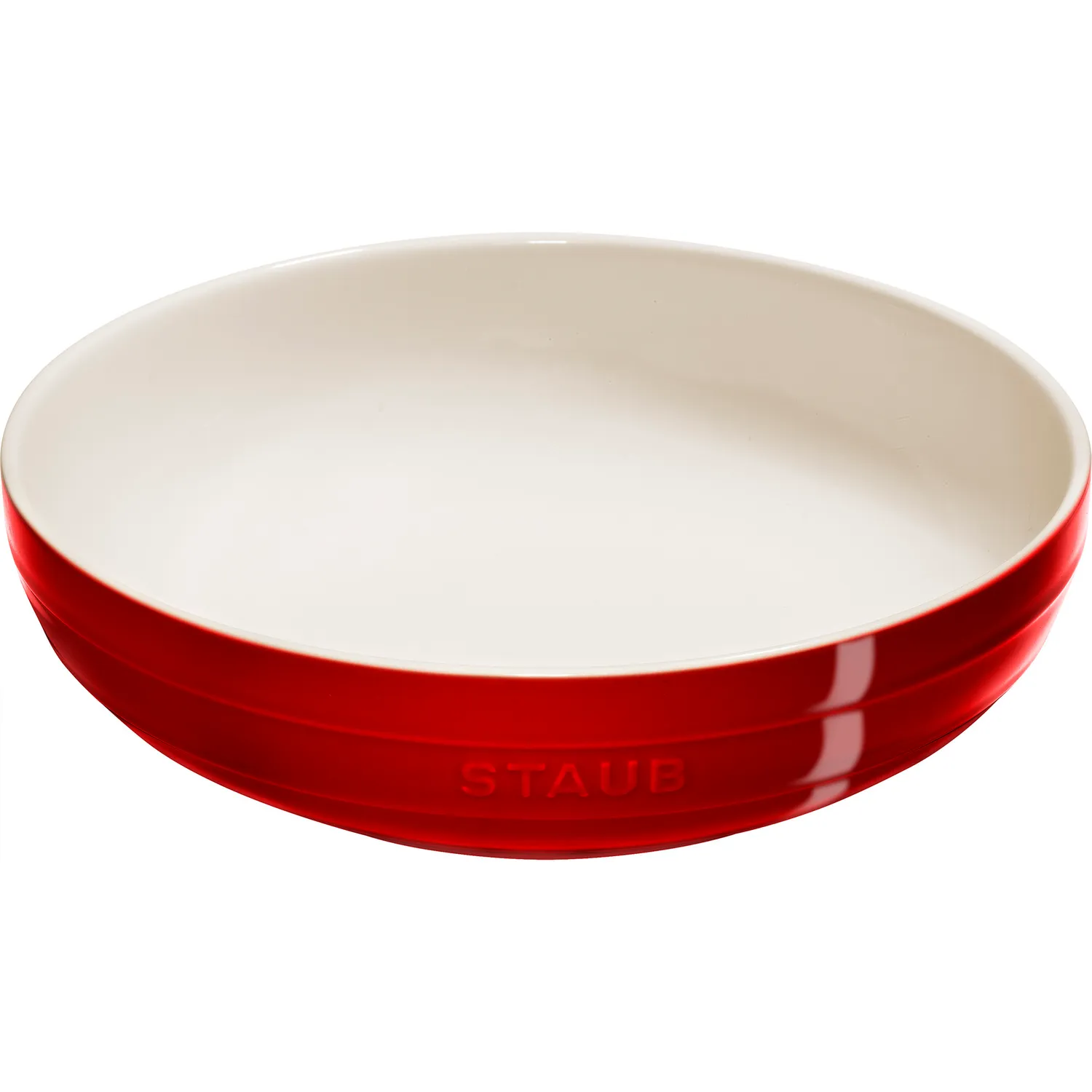 Staub Ceramic Shallow Serving Bowl, 11"