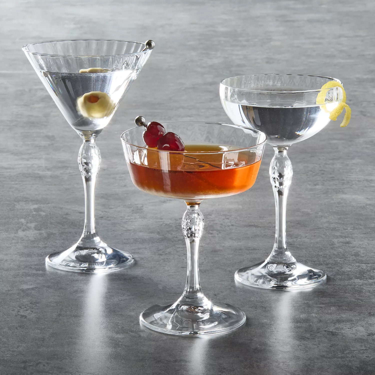 Martini & Coupe Glasses for Cocktails