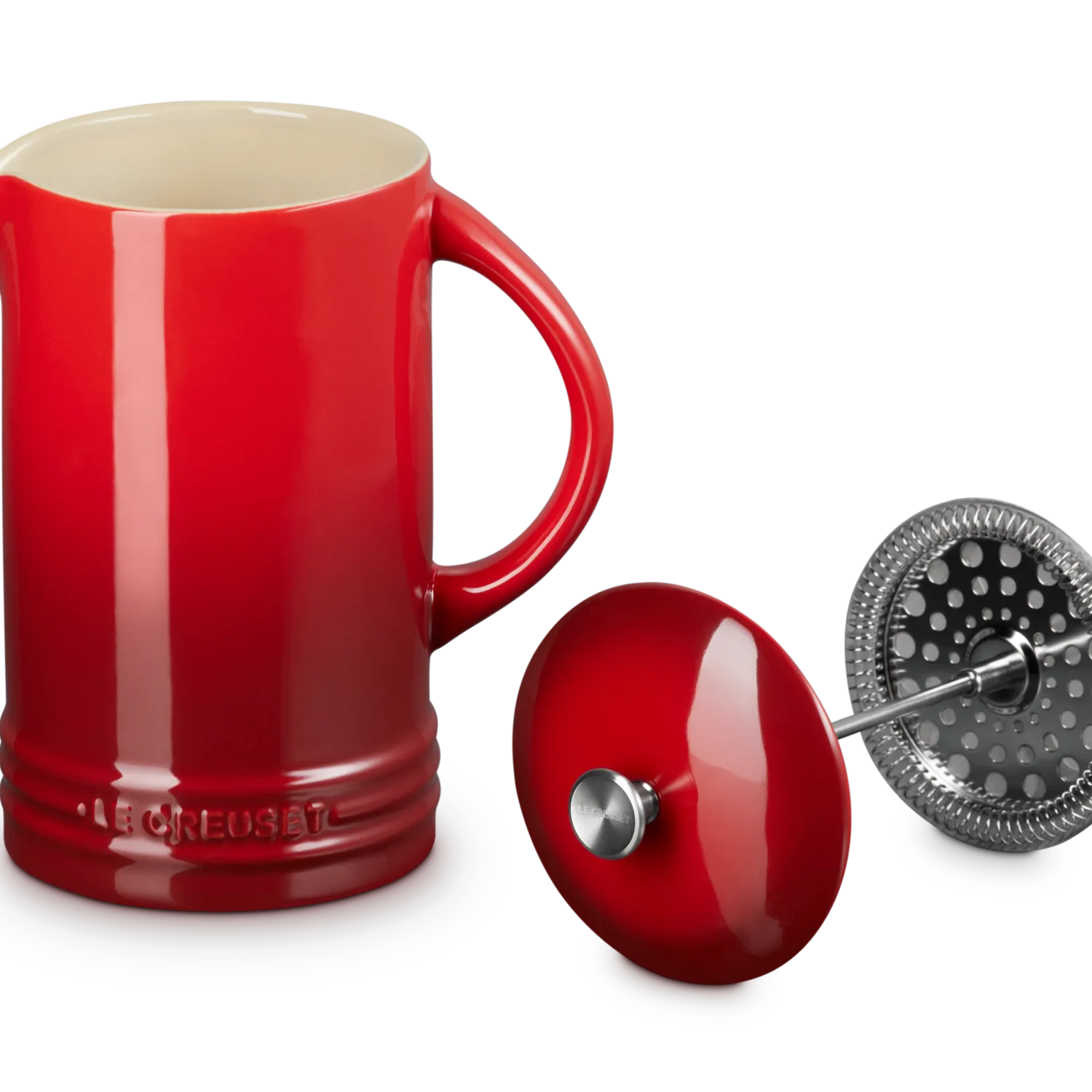 Le Creuset Stoneware French Press, 34 oz. 