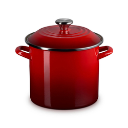 Le Creuset Enameled Steel Stockpot with Stainless Steel Knob, 8 qt.