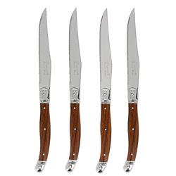 French Home Laguiole Steak Knives, Set of 4