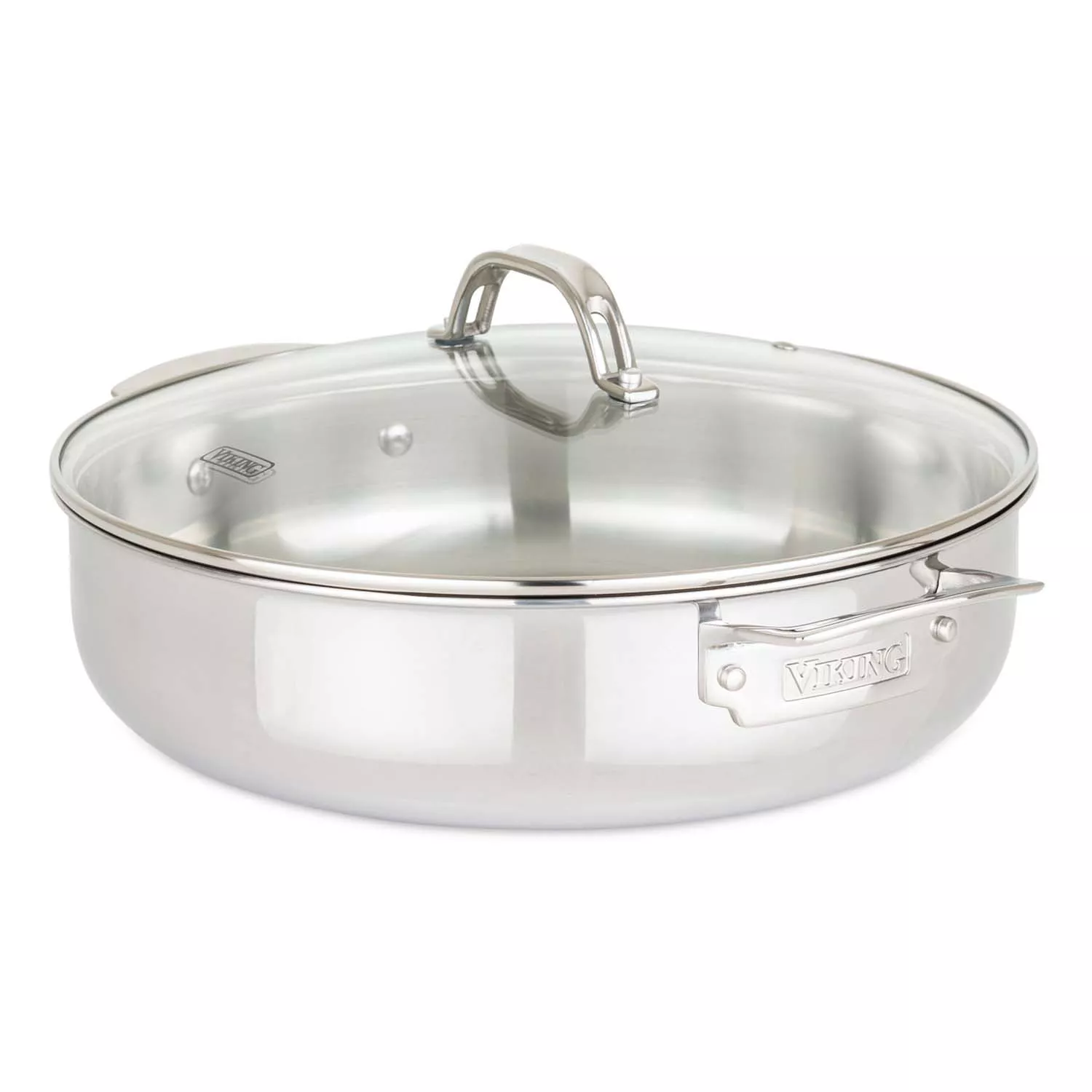 Viking 3-Ply 17-Piece Stainless Steel Cookware Set