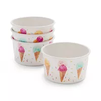 Sur La Table Ice Cream Bowls, Set of 4