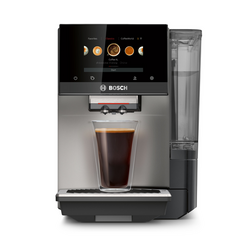 Bosch 800 Series Fully Automatic Espresso Machine with Milk Express Plus, Silver High end super auto espresso machine