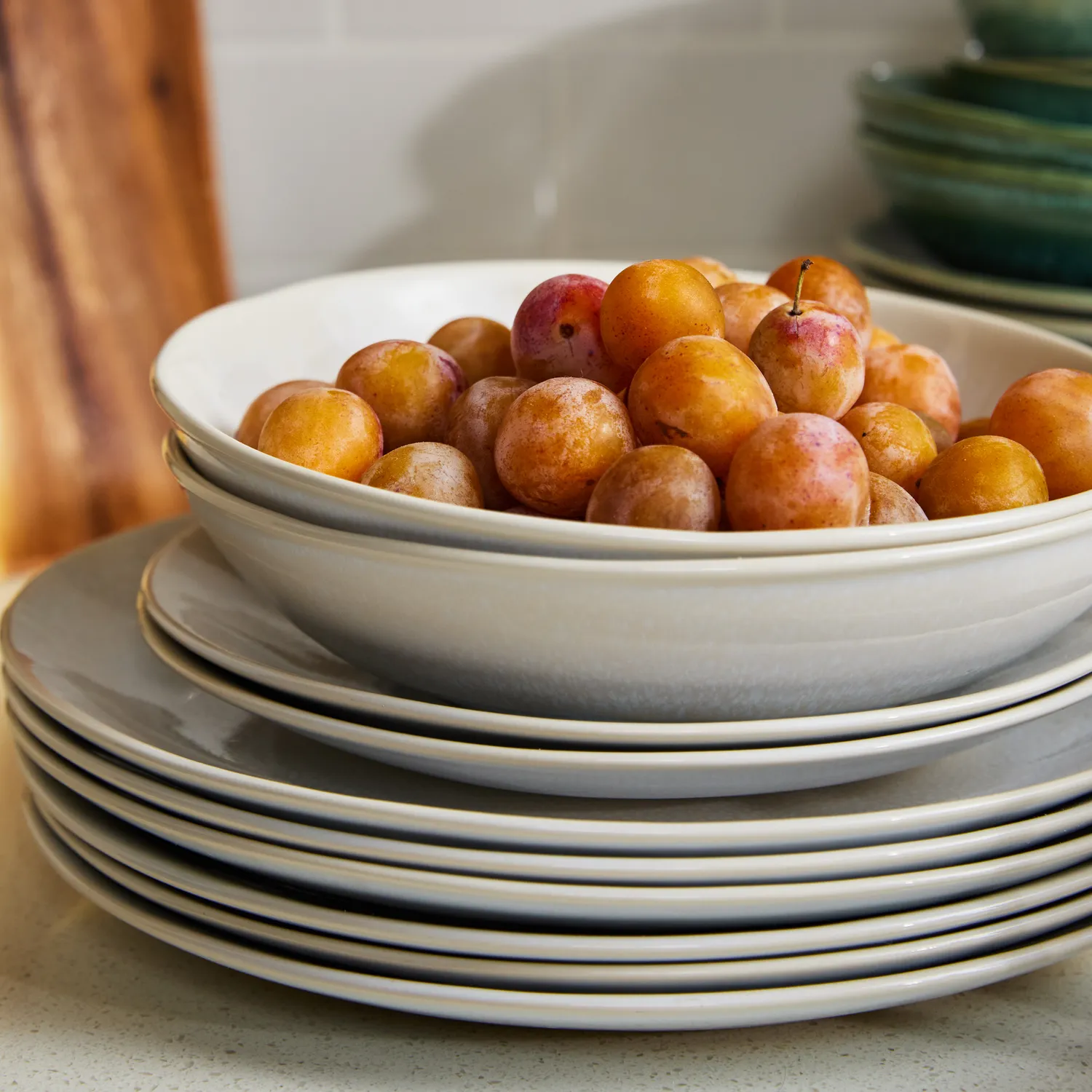 Sur La Table Cloud Salad Plate