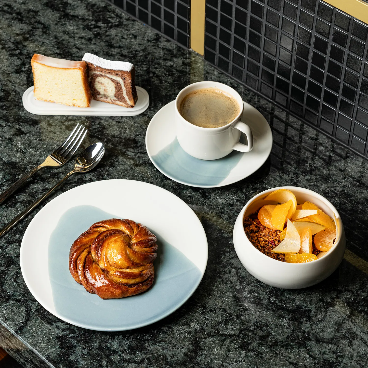 Revol Confluence Dessert Plate, 6.3", Set of 4