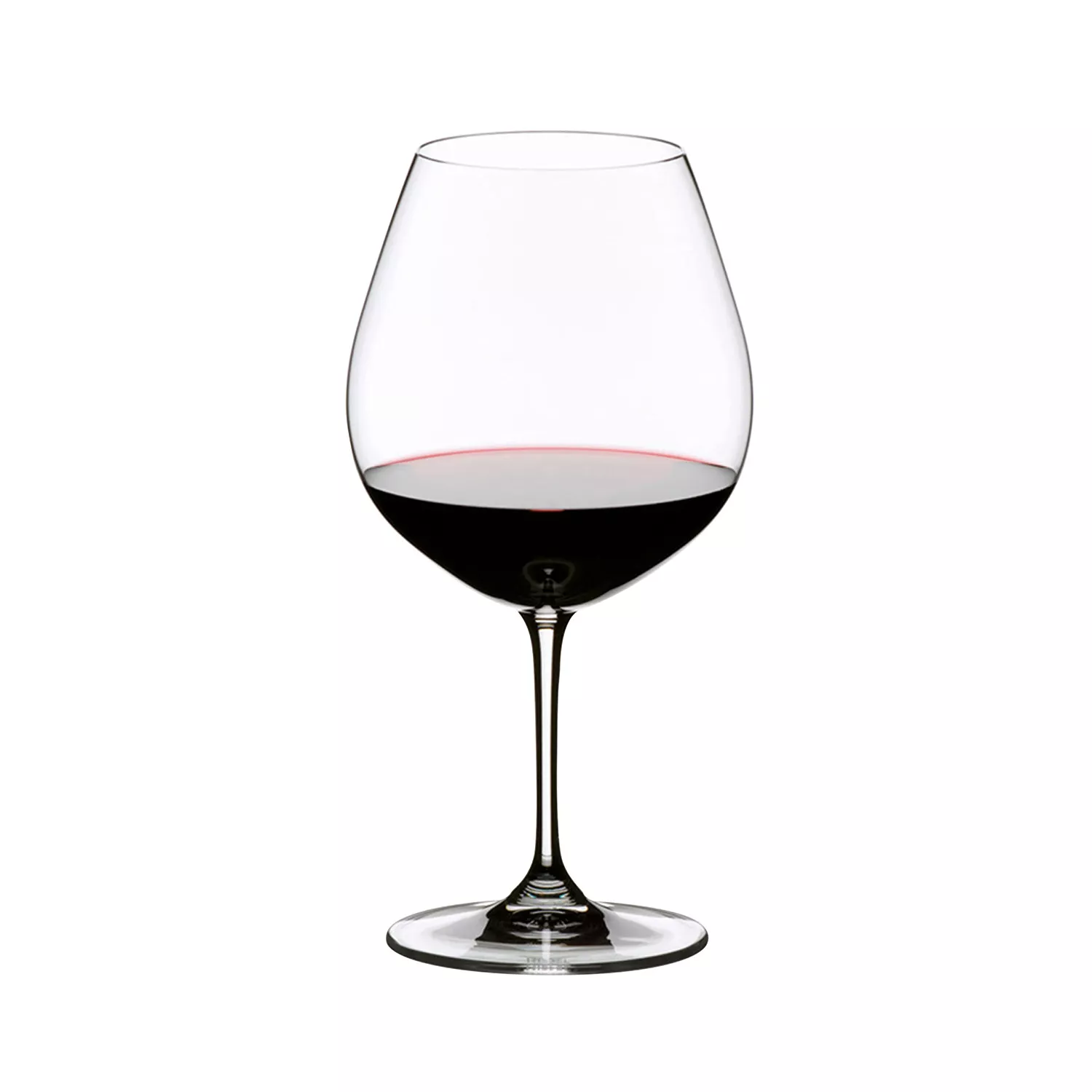 RIEDEL Vinum Pinot Noir (Burgundy Red) Wine Glass, Set of 2