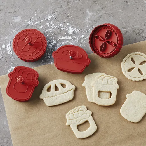 Sur La Table Pie Linzer Cookie Cutters, Set of 4