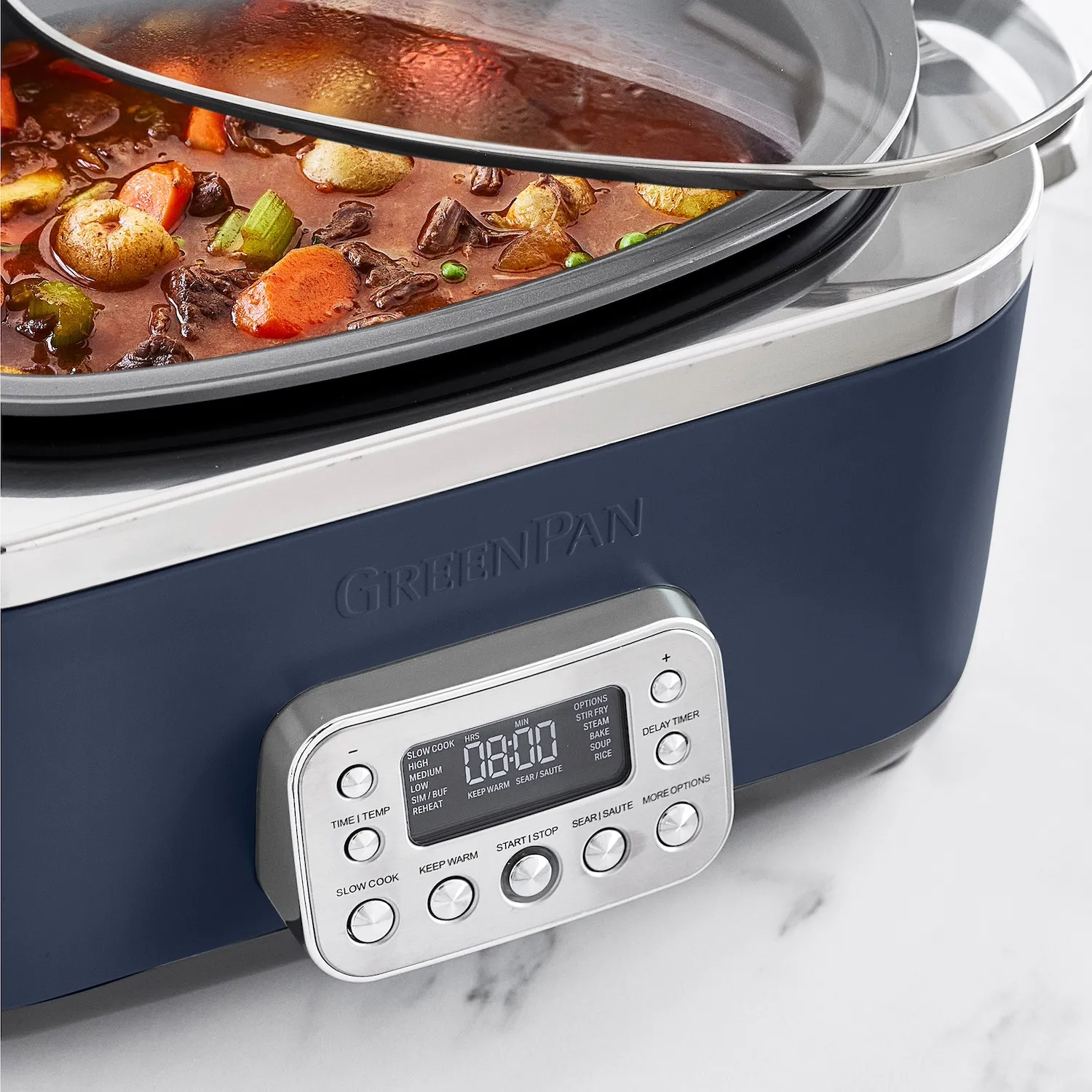 GreenPan Elite Slow Cooker, 6 qt.