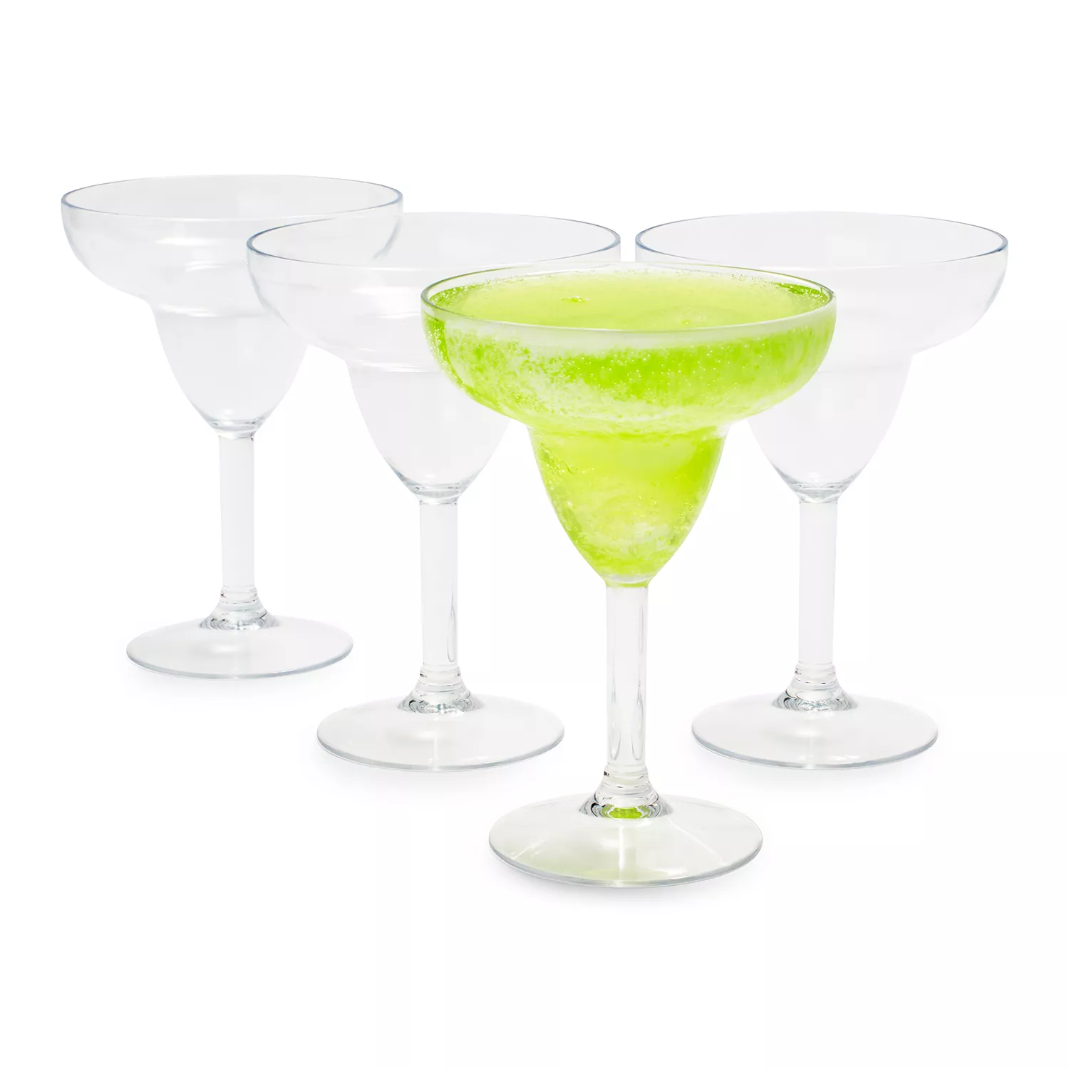 Sur La Table Outdoor Margarita Glasses, Set of 4