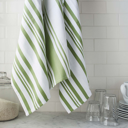 Sur La Table Striped Kitchen Towels, Set of 3