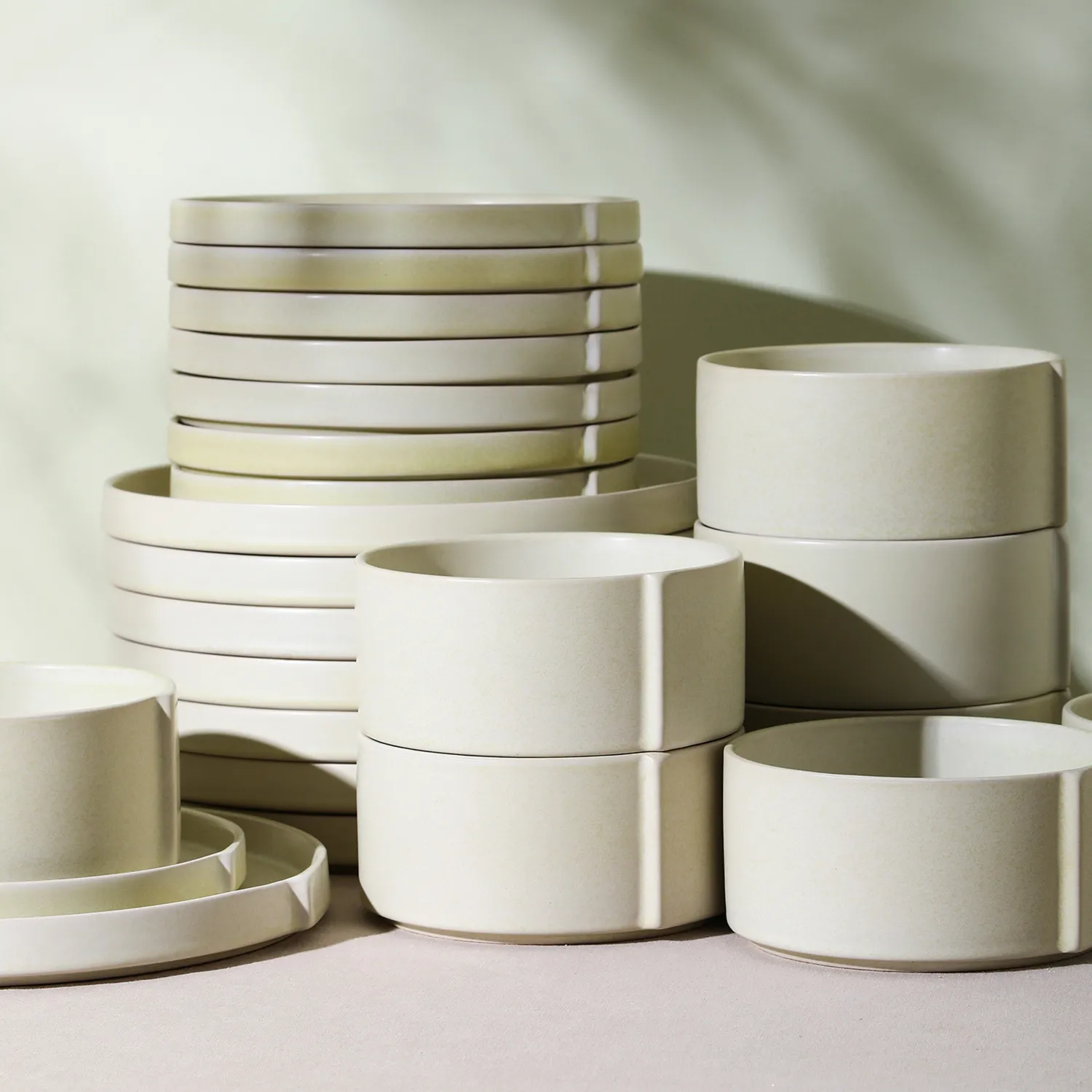 Stone Lain Bao Stoneware 12-Piece Dinnerware Set