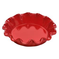 Emile Henry Ruffled Pie Dish Great deep pie pan