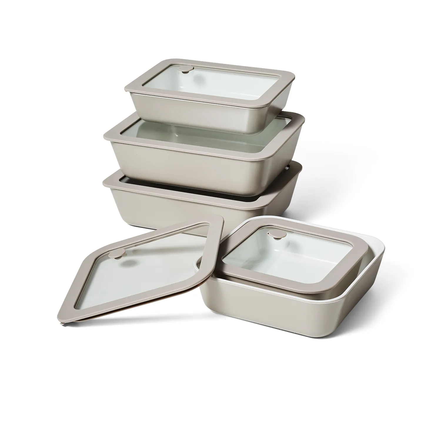 Sur La Table Ceramic Nonstick Storage, Set of 10