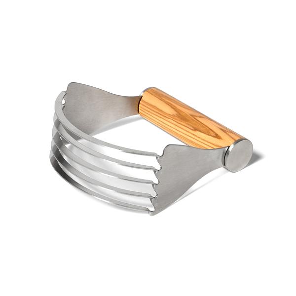 Sur La Table Olivewood Pastry Blender & Cutter