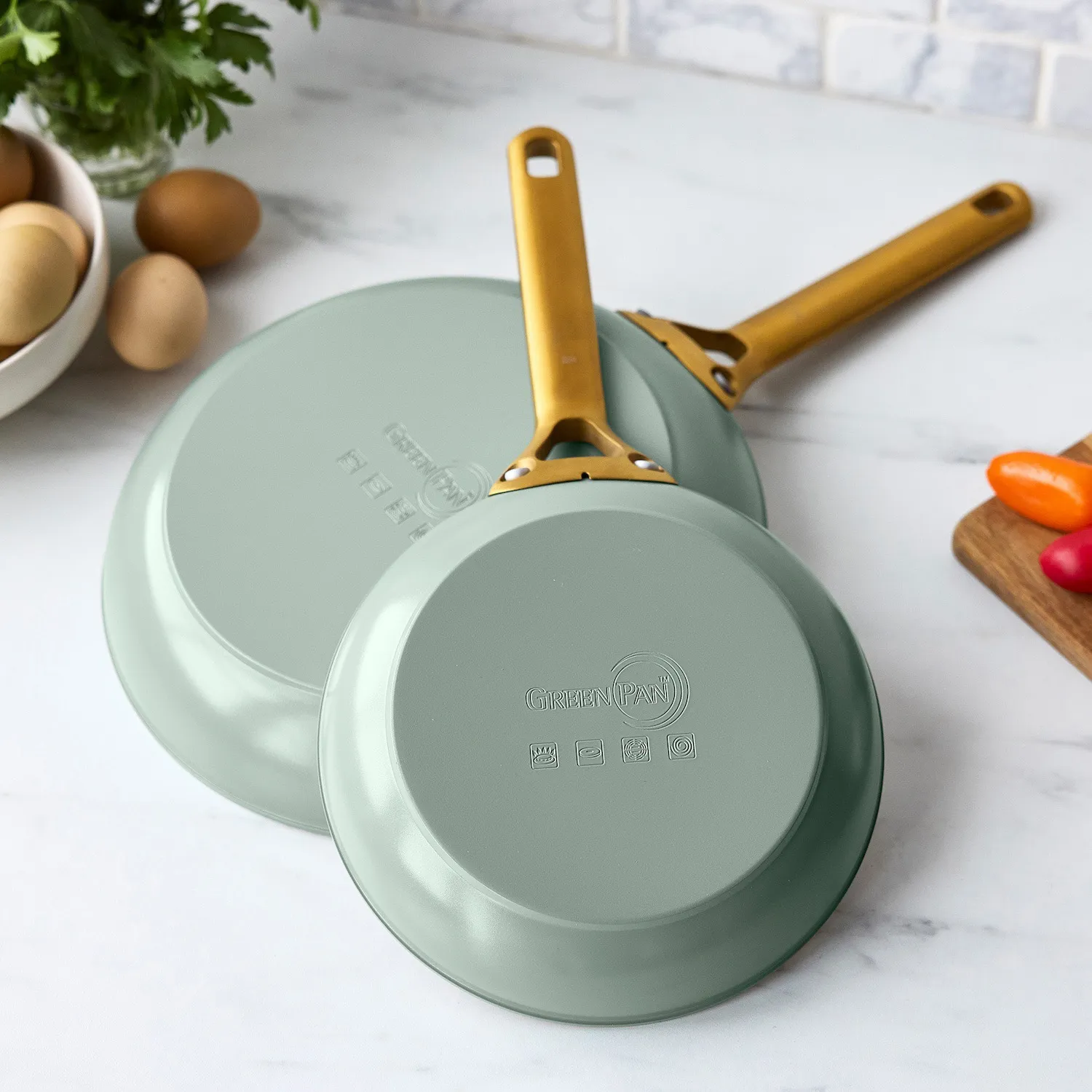 GreenPan Reserve Pro Skillets, Set of 2