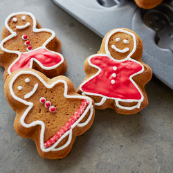 Gingerbread Press Sugar Cookies