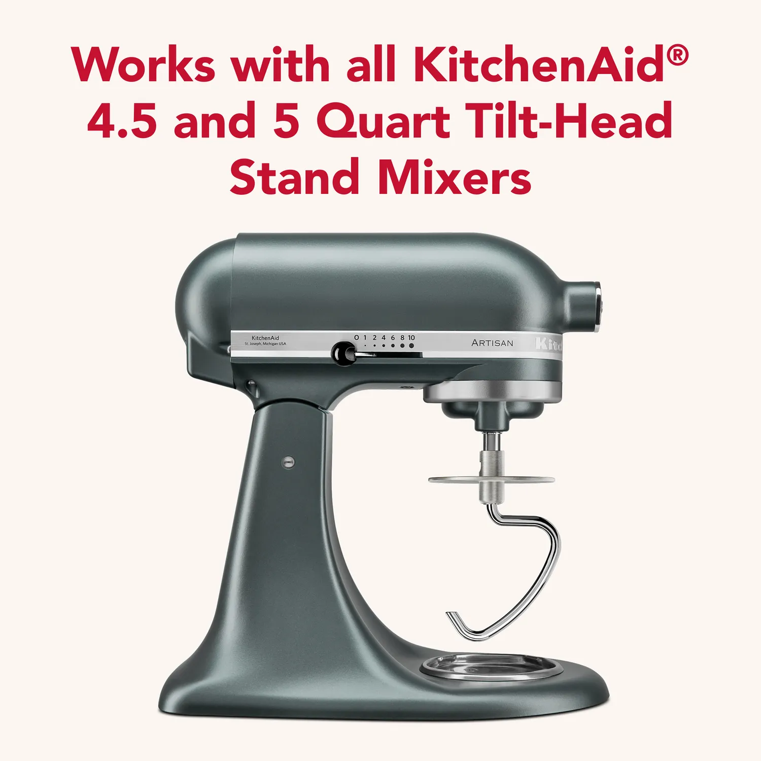 KitchenAid Stainless Steel Dough Hook