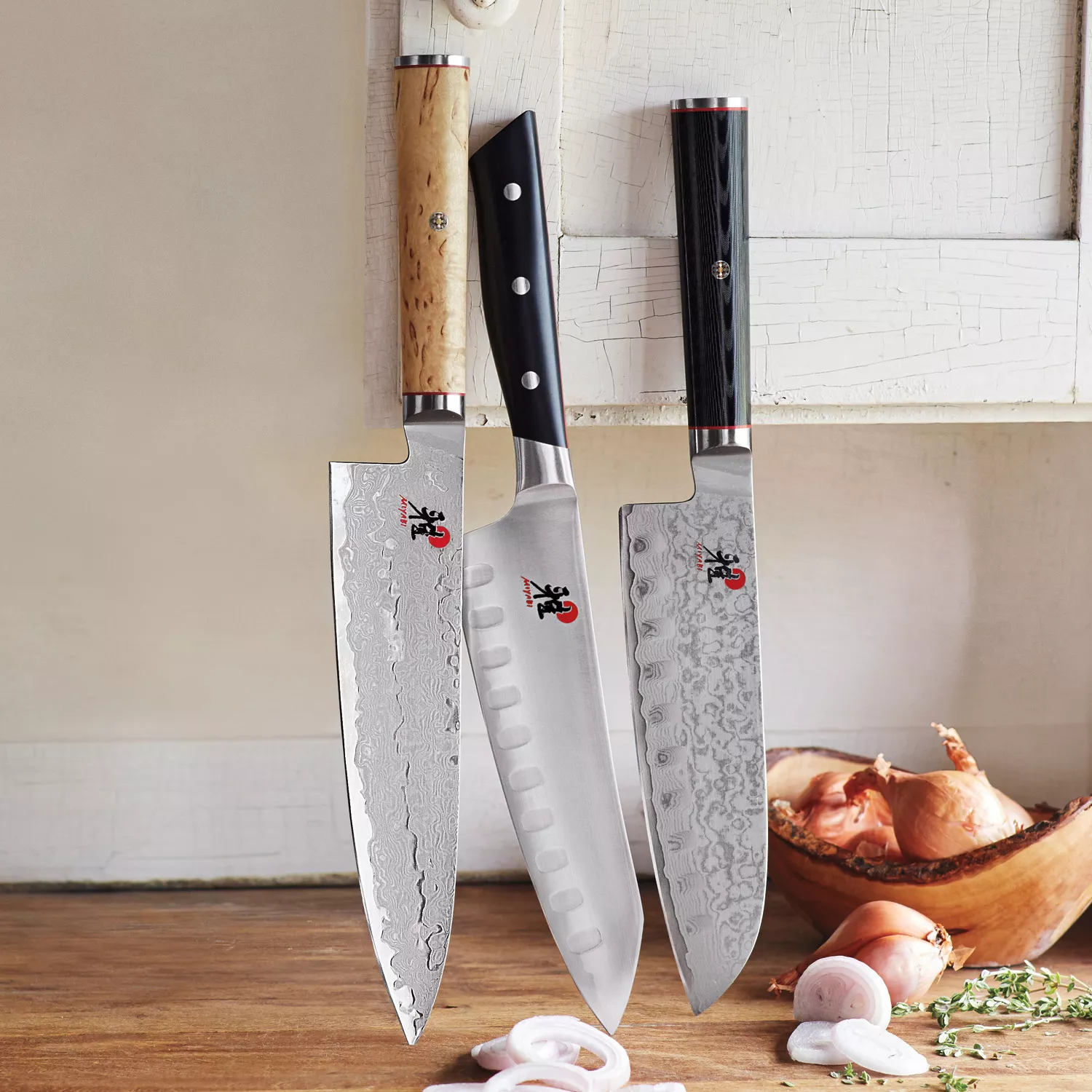 Miyabi Kaizen Santoku Knife, 7&#34;