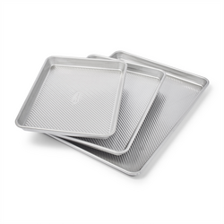 Sur La Table Platinum Pro Sheet Pans, Set of 3 I had a half sheet pan which loved and had to be replaced, so I bought the set to replace my other old pans