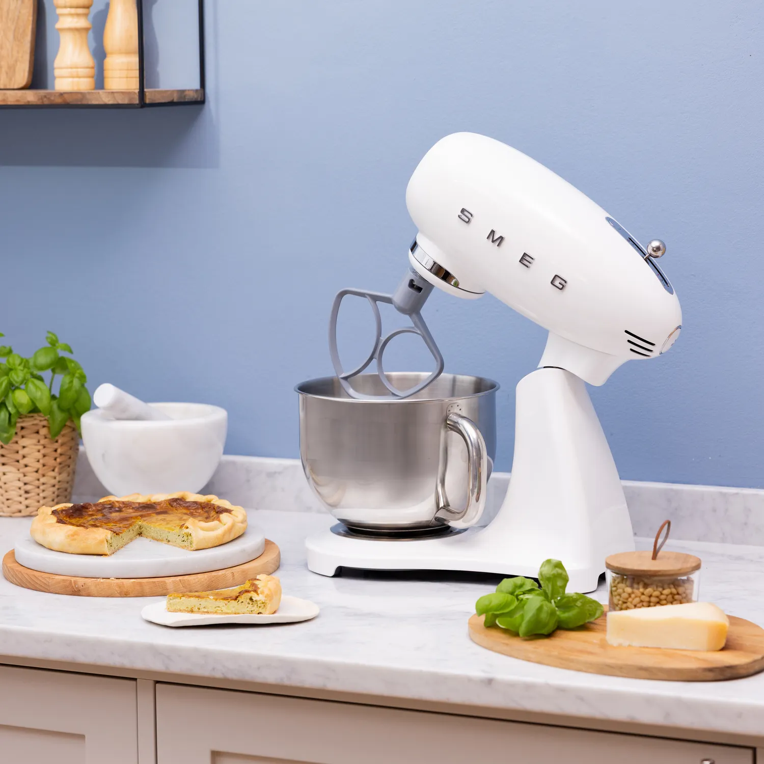 Smeg 50s Retro Style Aesthetic Forte Full-Color Stand Mixer