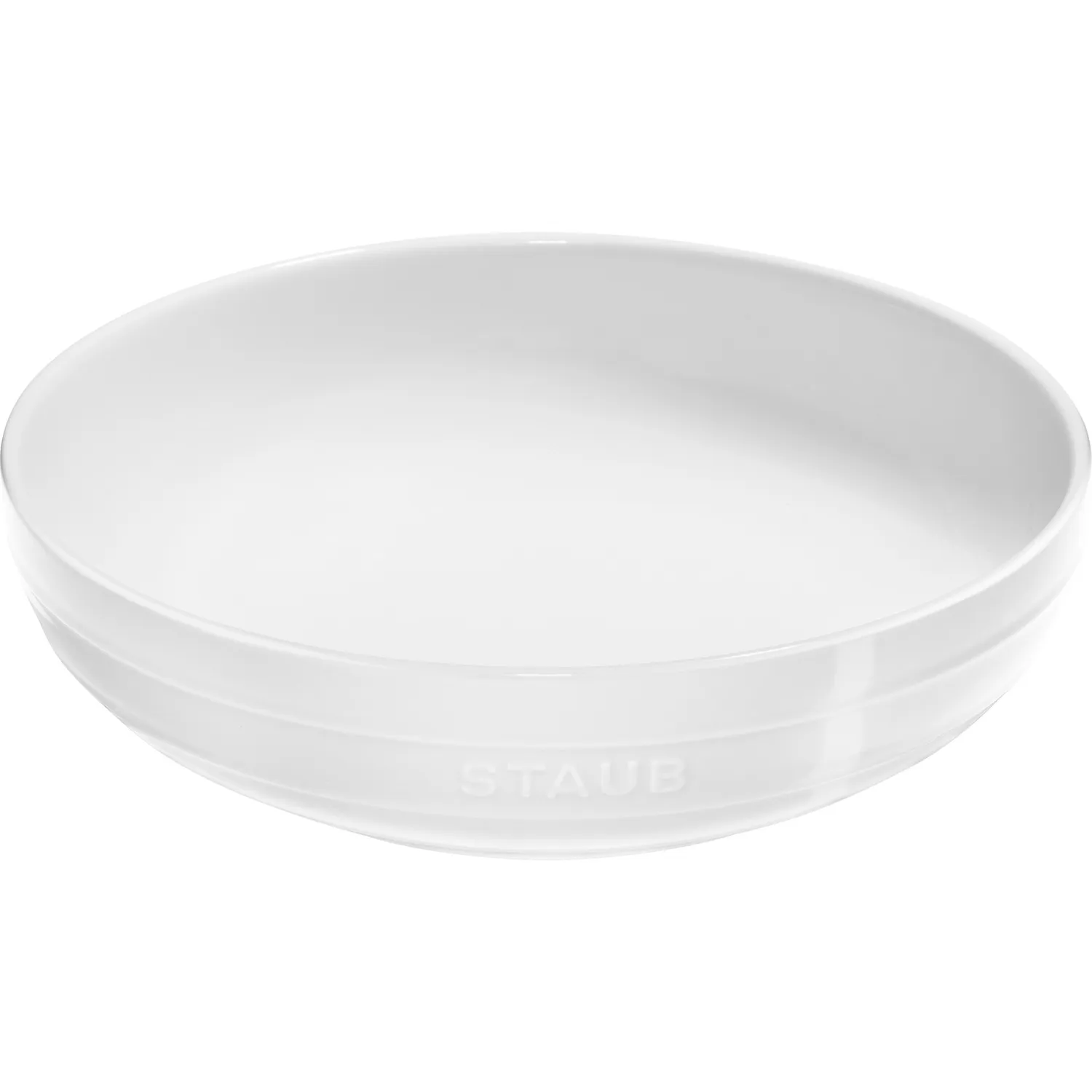 Staub Ceramic Shallow Serving Bowl, 11"