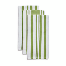 Sur La Table Striped Kitchen Towels, Set of 3