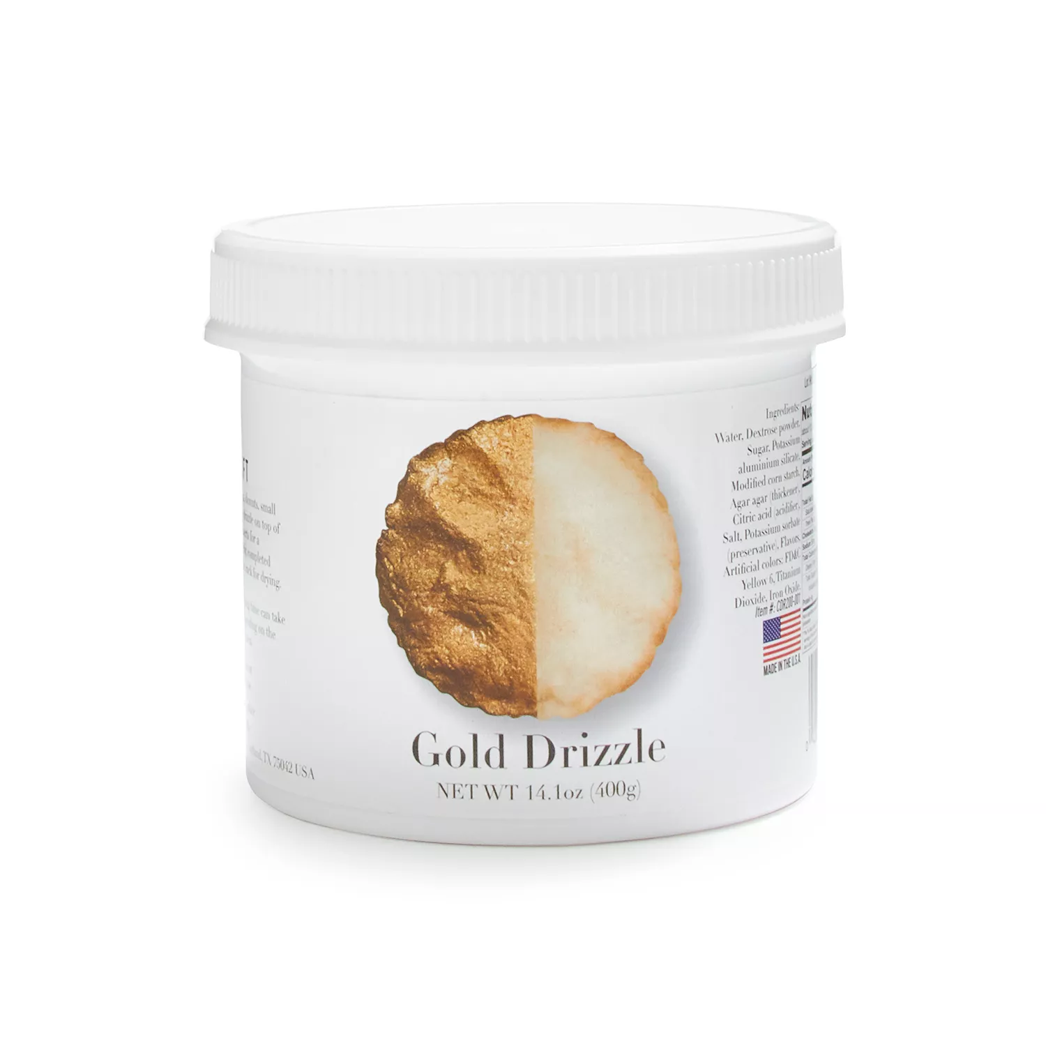 Cake Craft Metallic Drizzle