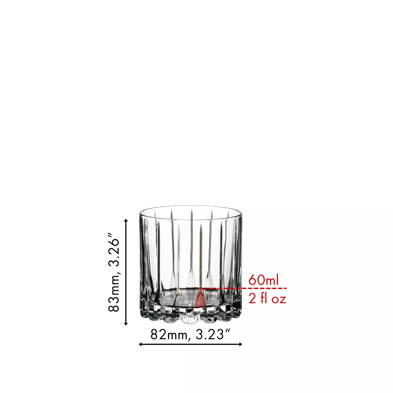 RIEDEL Drink Specific Glassware Rocks Glass, Set of 2