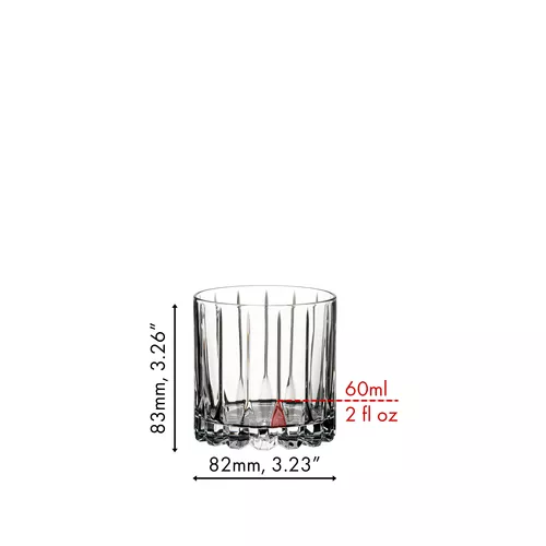 RIEDEL Drink Specific Glassware Rocks Glass, Set of 2