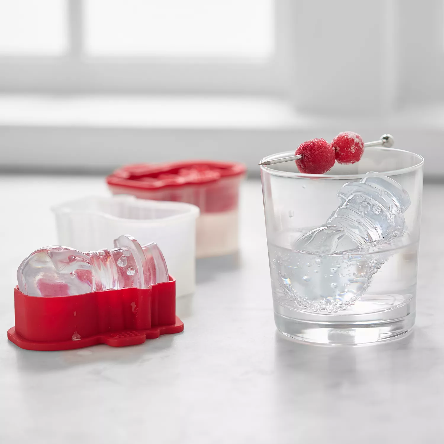 Sur La Table Snowman Ice Molds, Set of 2