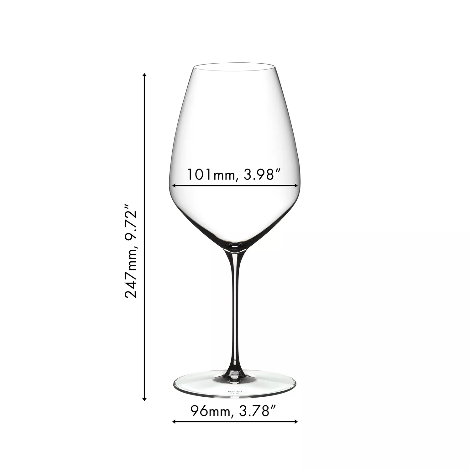 RIEDEL Veloce Syrah Shiraz Wine Glass, Set of 2