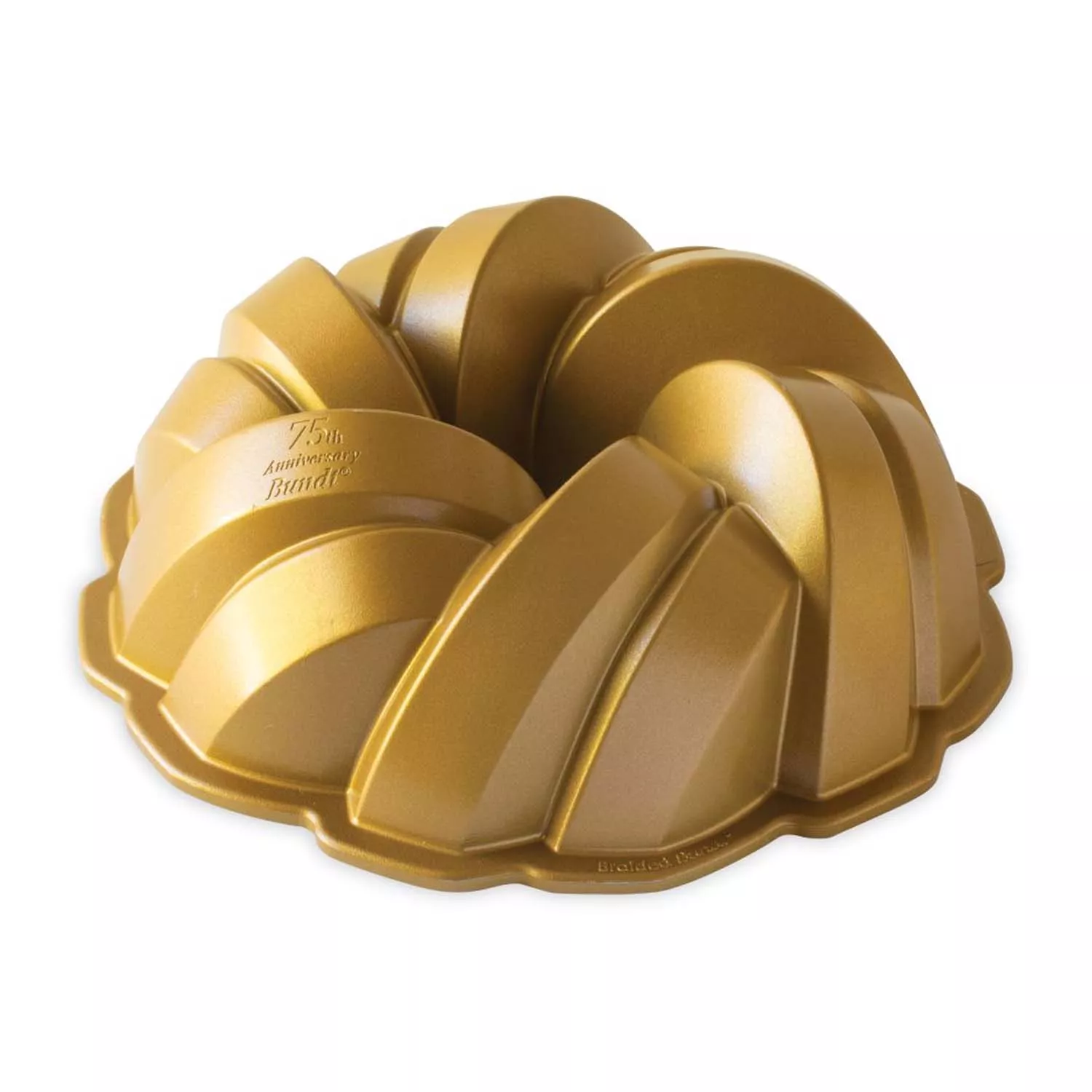 Nordic Ware 75th Anniversary Braided Bundt® Pan, 12 Cups