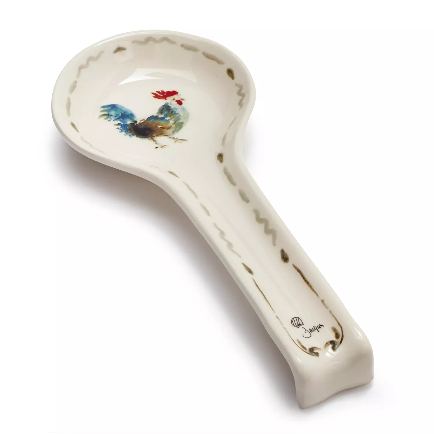 Sur La Table Jacques P&#233;pin Collection Rooster Spoon Rest