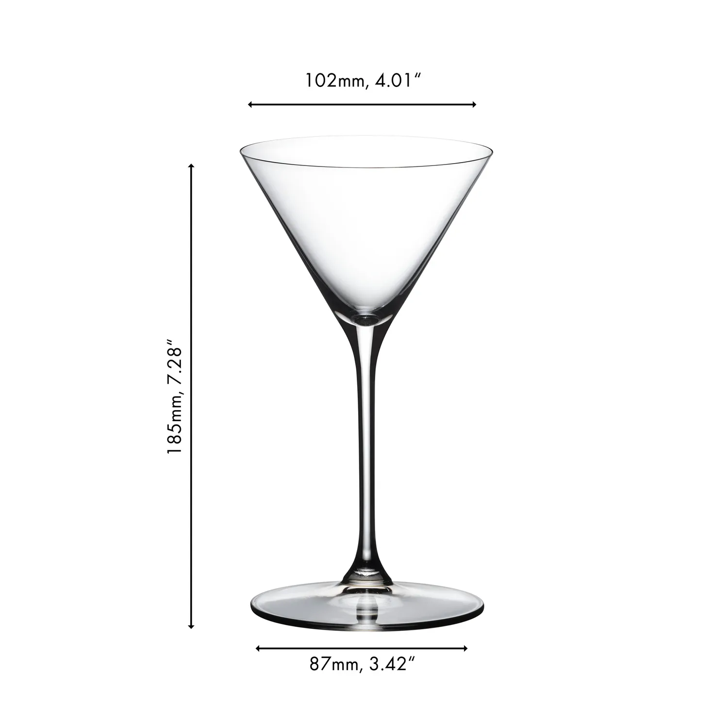 Riedel Grape Martini Glasses