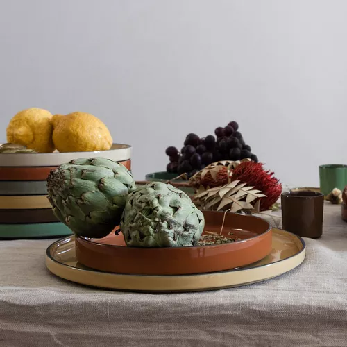 Revol Caract&#232;re Saucers, 7&#34;, Set of 4