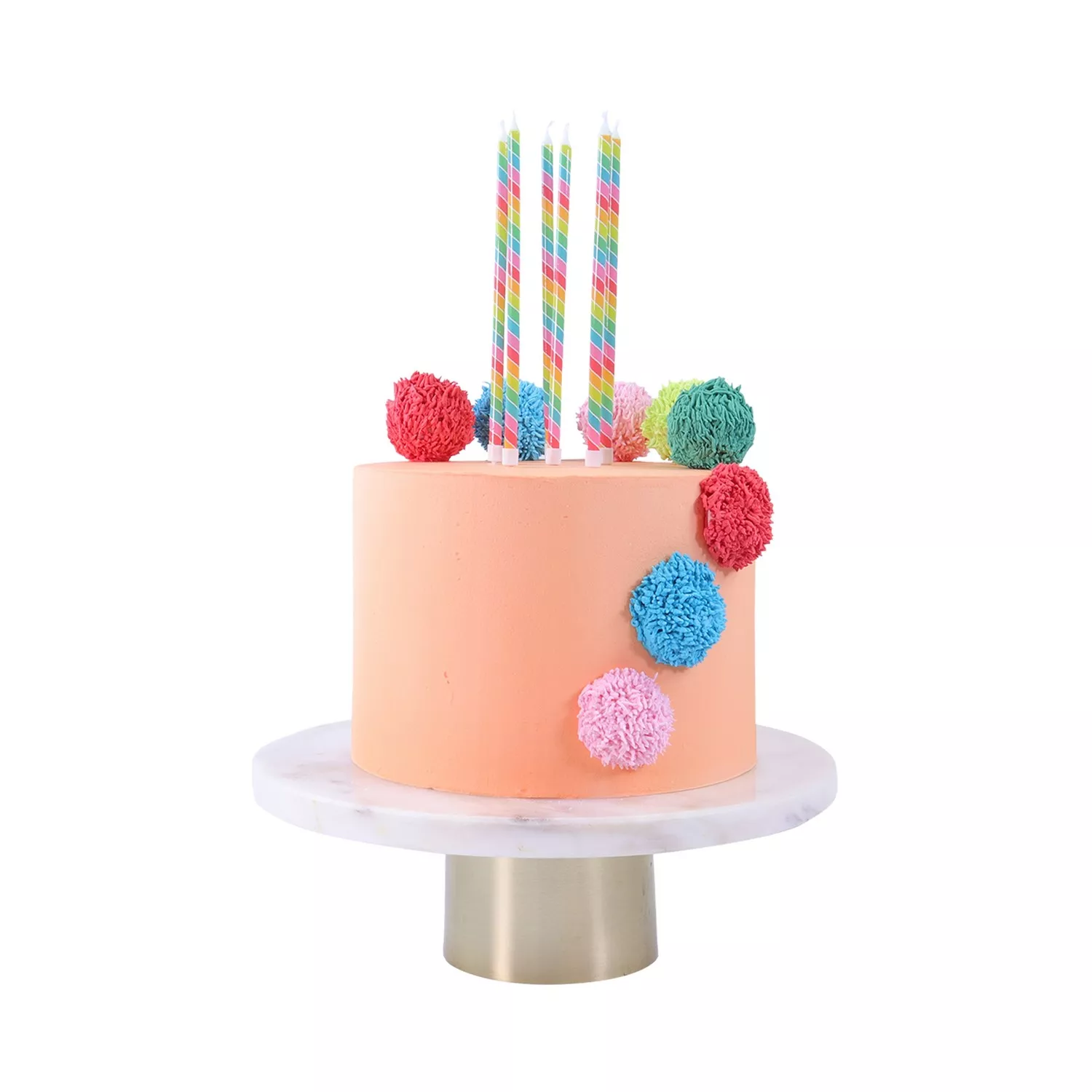 PME Tall Rainbow Candles, Set of 16